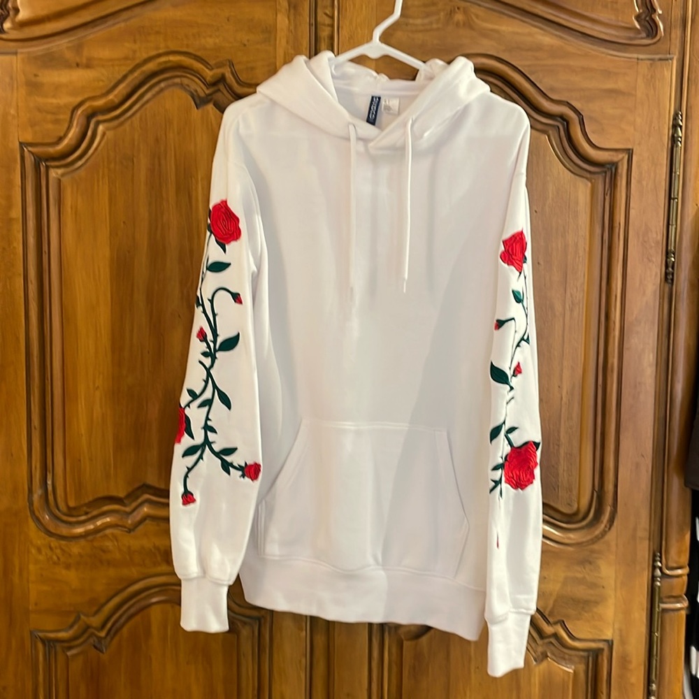 Men’s White H&M Hoodie